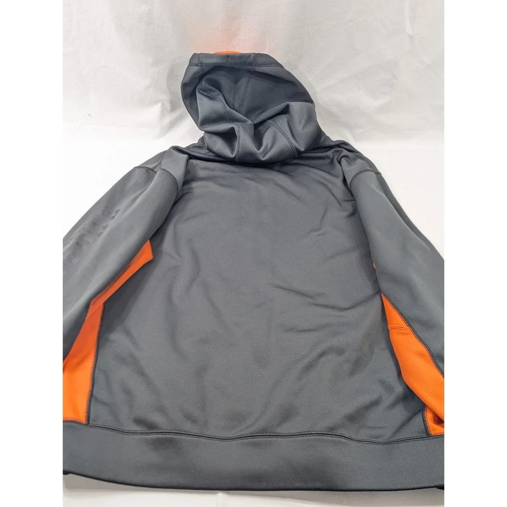 Oklahoma State Cowboys Hoodie Men's Large Nike Sweatshirt Therma‎ Fit Full Zip